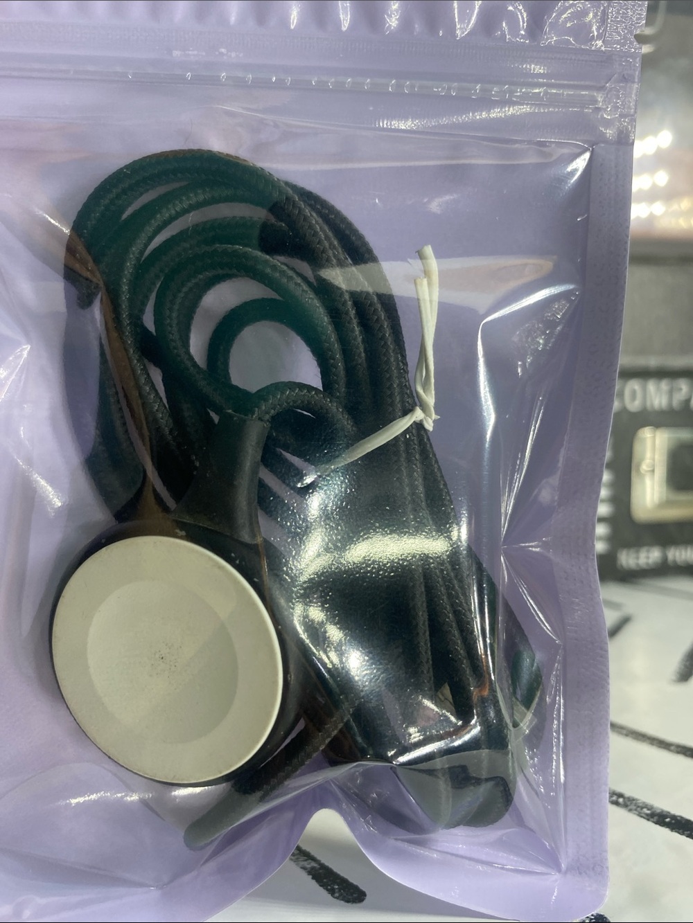 Apple Watch charger used